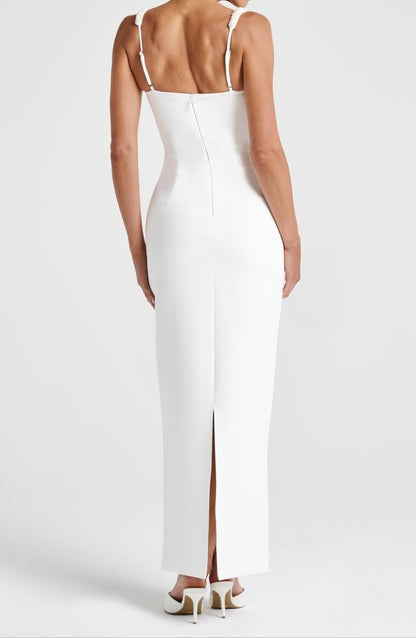 Ines Ivory Pearl Midaxi Dress