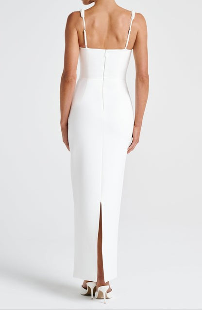 Ines Ivory Pearl Midaxi Dress