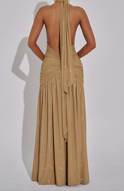 Melania Aureate Spark Maxi Dress