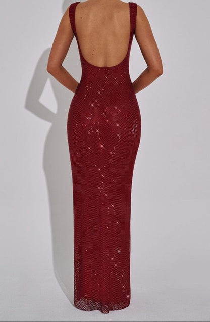 Petra Garnet Radiance Maxi Dress